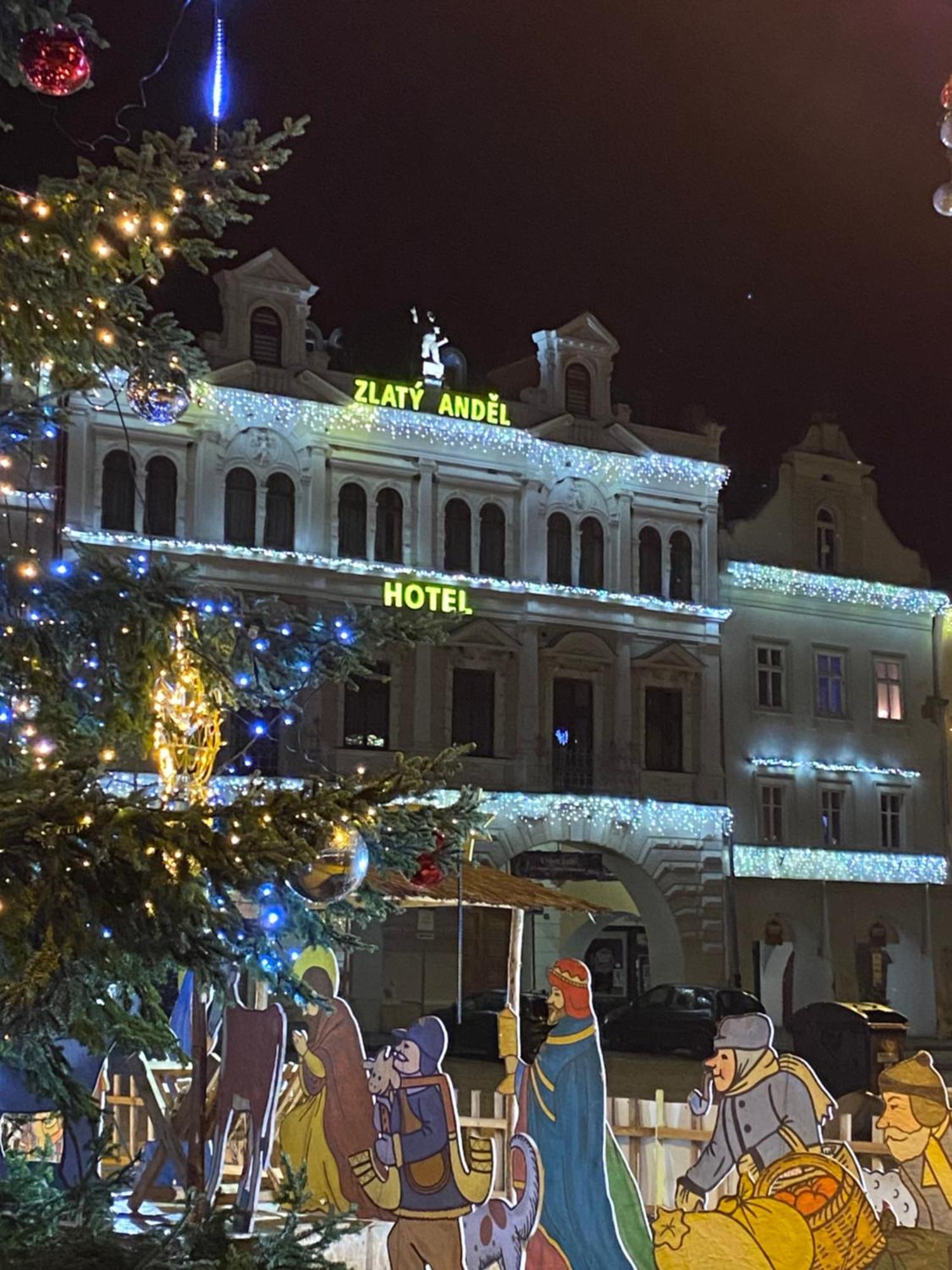 Hotel Zlaty Andel Žatec Eksteriør bilde
